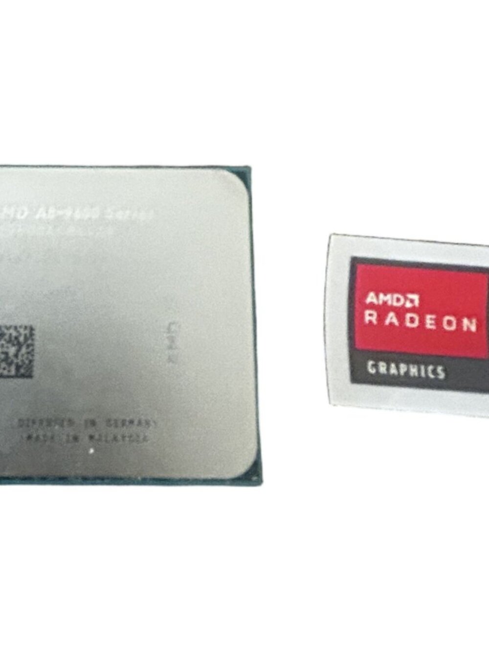 AMD A8- 4xxx Series APU CPU with AMD Radeon Graphics Sticker